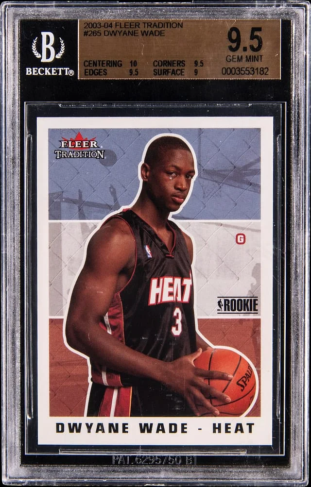 2003-04 Fleer Tradition Dwyane Wade #265 card image