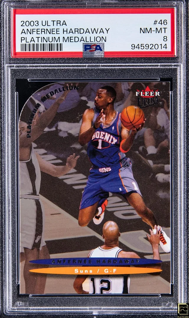 2003-04 Fleer Ultra Anfernee Hardaway Platinum Medallion #46 card image