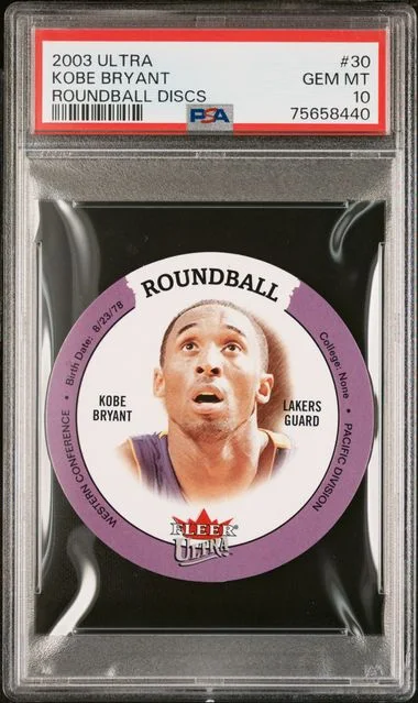 2003-04 Fleer Ultra Kobe Bryant Roundball Discs #30 card image
