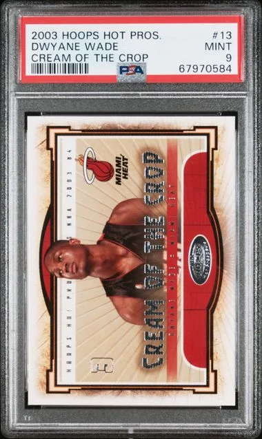 2003-04 Hoops Dwyane Wade Hot Prospects Cream Of The Crop #13 card image
