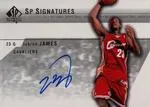 2003-04 SP Authentic Lebron James Signatures #LJ-A card image