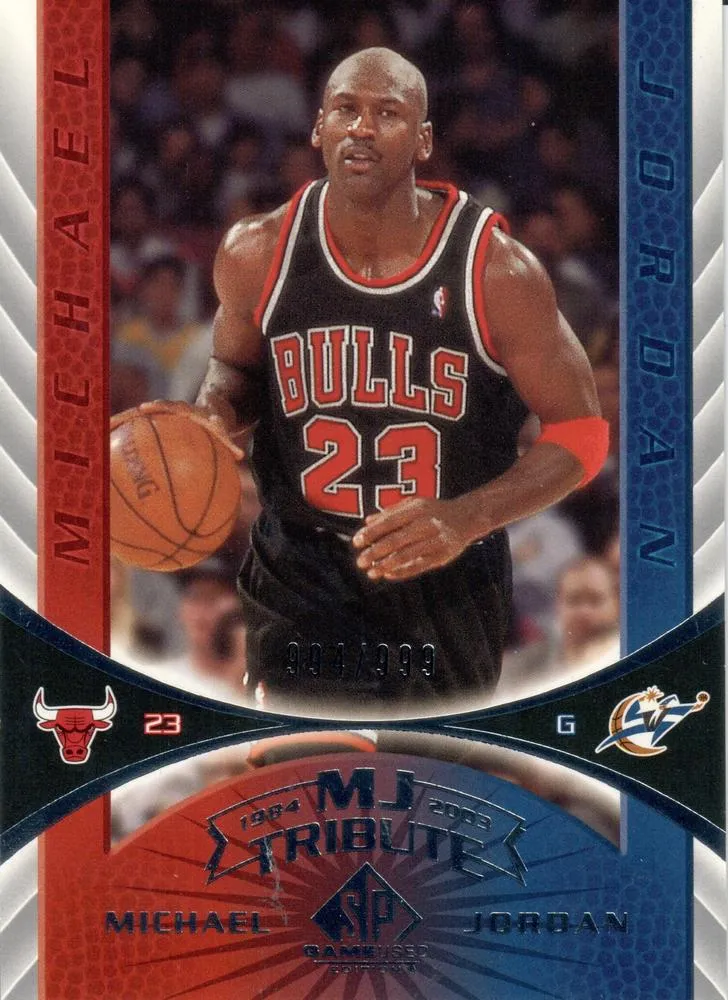 2003-04 SP Game Used Michael Jordan #100 card image