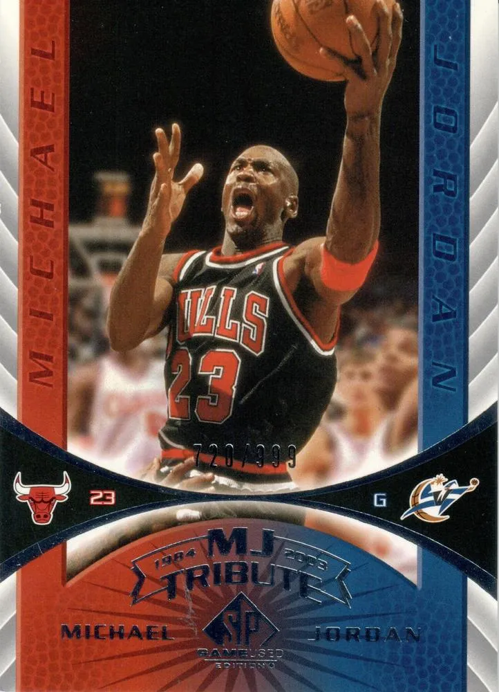 2003-04 SP Game Used Michael Jordan #95 card image