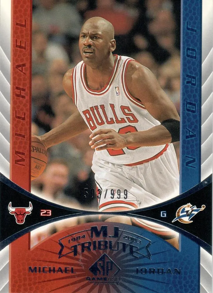 2003-04 SP Game Used Michael Jordan #96 card image