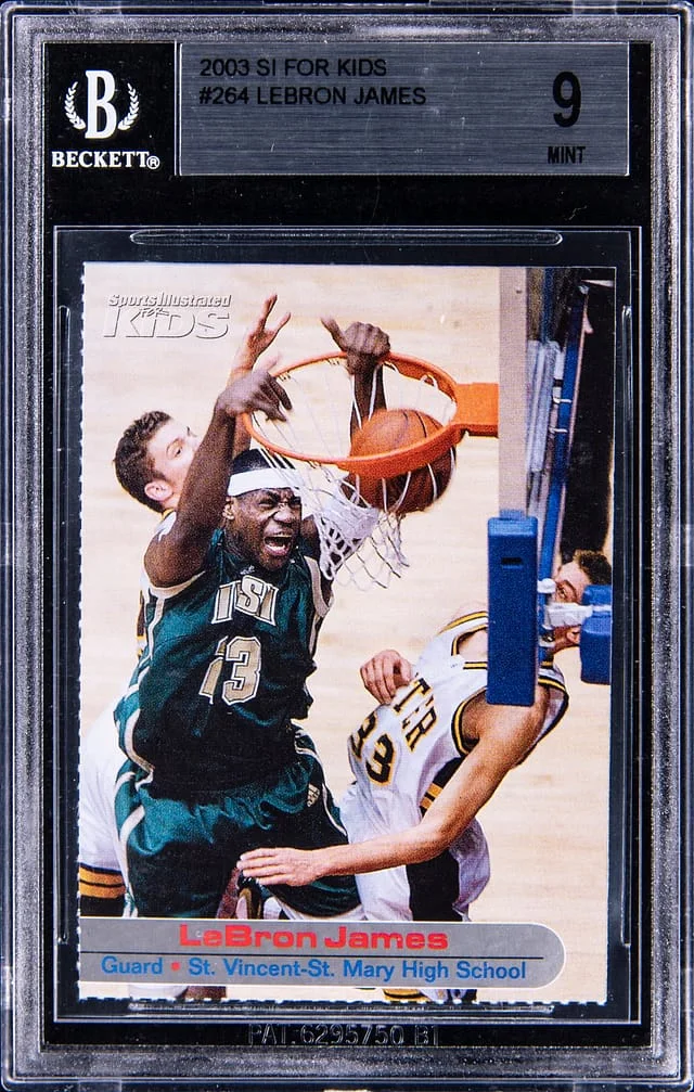 2003-04 Sports Illustrated For Kids LeBron James #264 card image