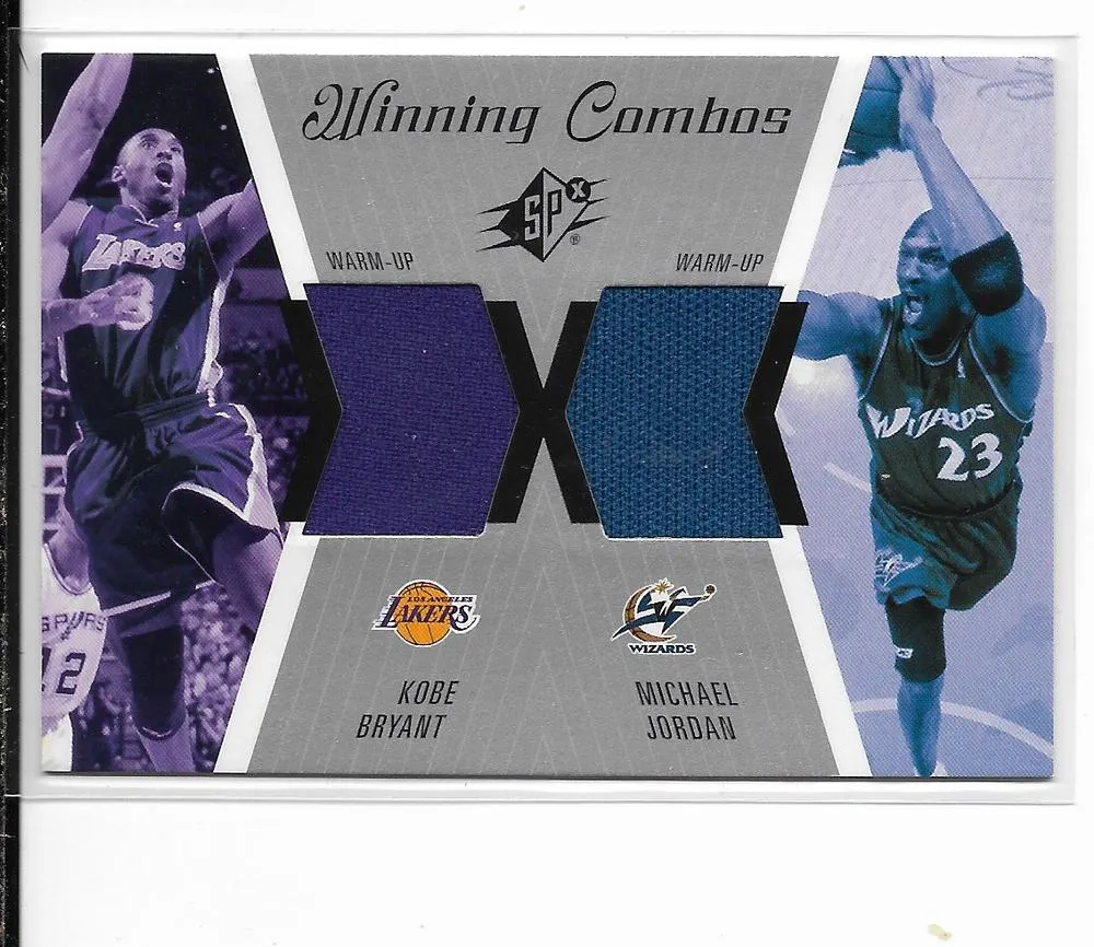2003-04 SPx Michael Jordan Winning Materials Combos #WC42 card image