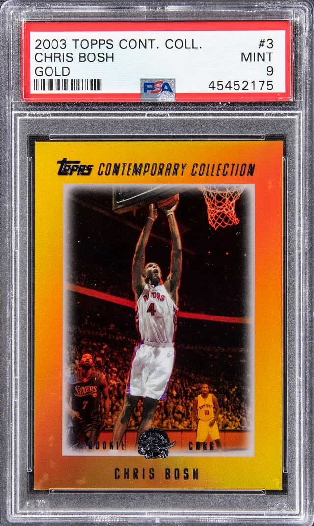 2003-04 Topps Chris Bosh Contemporary Collection Gold #3 card image