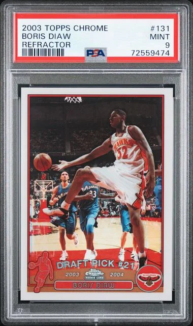 2003-04 Topps Chrome Boris Diaw Refractor #131 card image