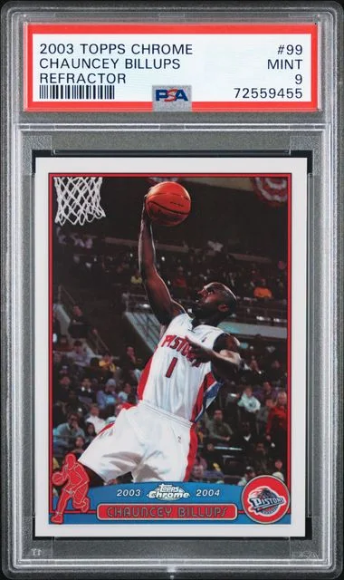2003-04 Topps Chrome Chauncey Billups Refractor #99 card image