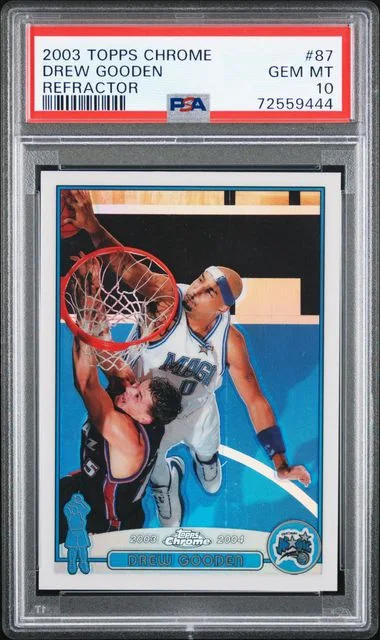 2003-04 Topps Chrome Drew Gooden Refractor #87 card image