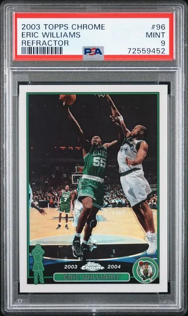 2003-04 Topps Chrome Eric Williams Refractor #96 card image