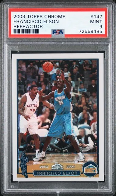 2003-04 Topps Chrome Francisco Elson Refractor #147 card image