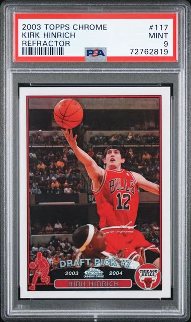 2003-04 Topps Chrome Kirk Hinrich Refractor #117 card image