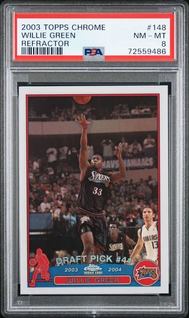 2003-04 Topps Chrome Willie Refractor #148 card image