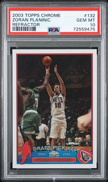 2003-04 Topps Chrome Zoran Planinic Refractor #132 card image