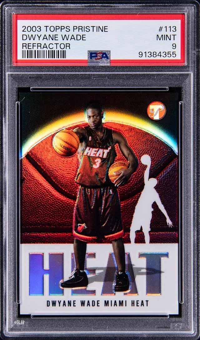 2003-04 Topps Dwyane Wade Pristine Refractor #113 card image
