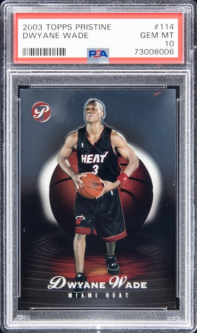 2003-04 Topps Dwyane Wade Pristine #114 card image