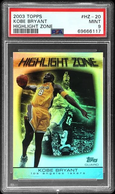 2003-04 Topps Kobe Bryant Highlight Zone #HZ-20 card image
