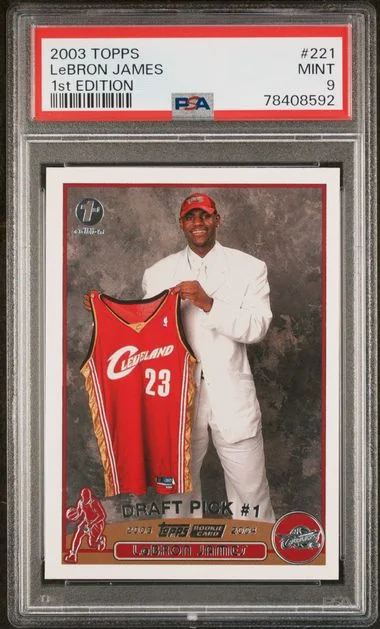 2003-04 Topps LeBron James #221 card image