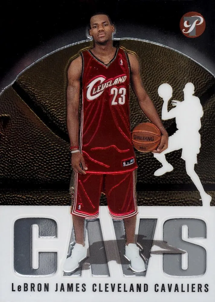 2003-04 Topps Pristine Lebron James #101 card image
