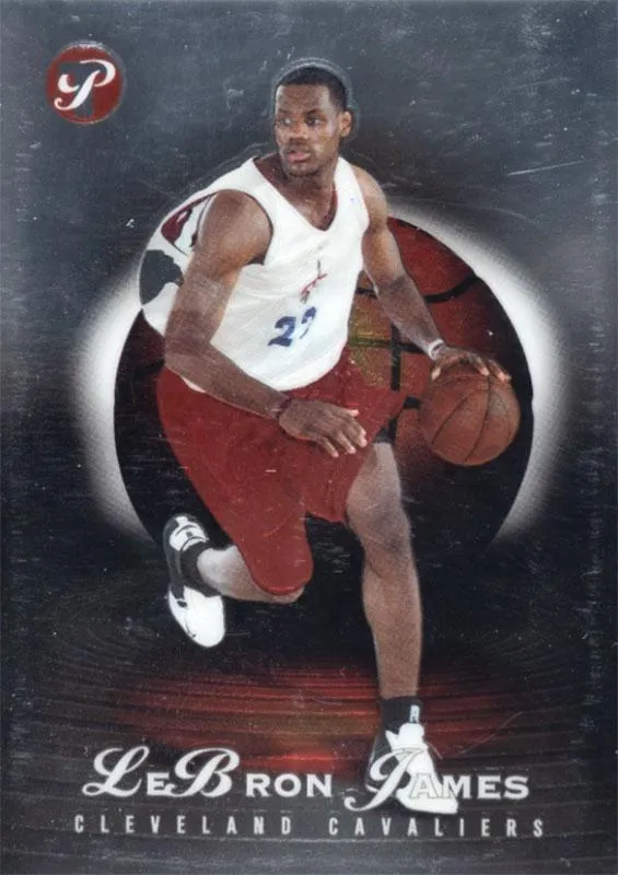 2003-04 Topps Pristine Lebron James #102 card image