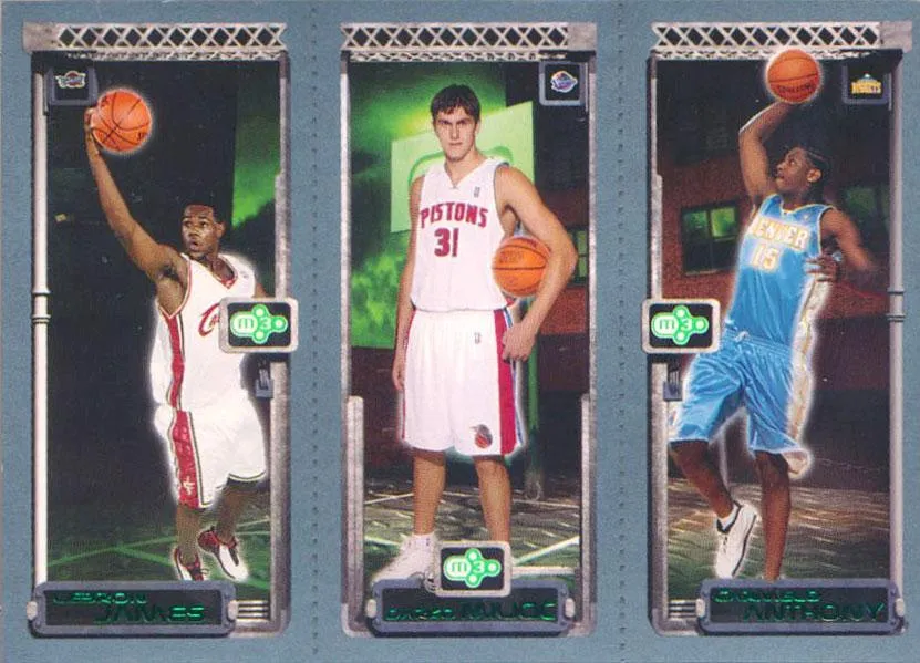 2003-04 Topps Rookie Matrix Lebron James #111 card image