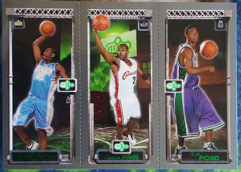 2003-04 Topps Rookie Matrix Lebron James #113 card image