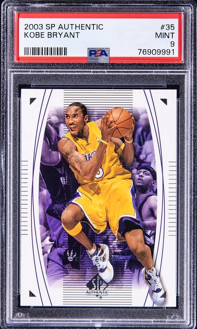 2003-04 UD SP Authentic Kobe Bryant #35 card image
