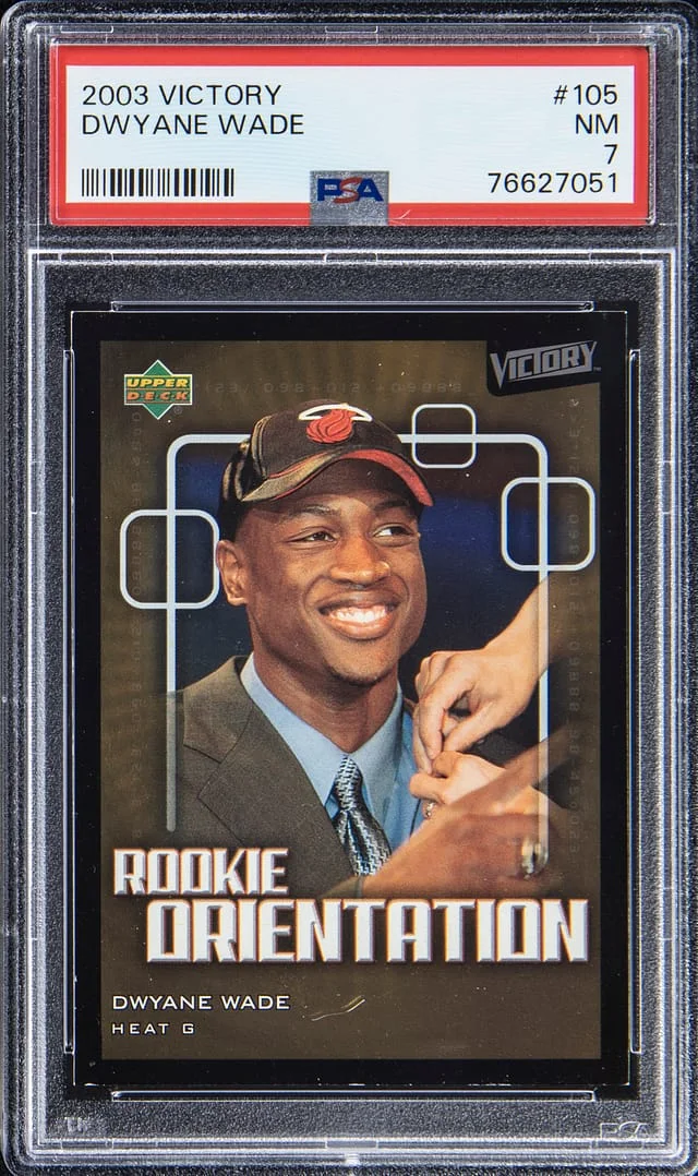2003-04 UD Victory Dwyane Wade #105 card image