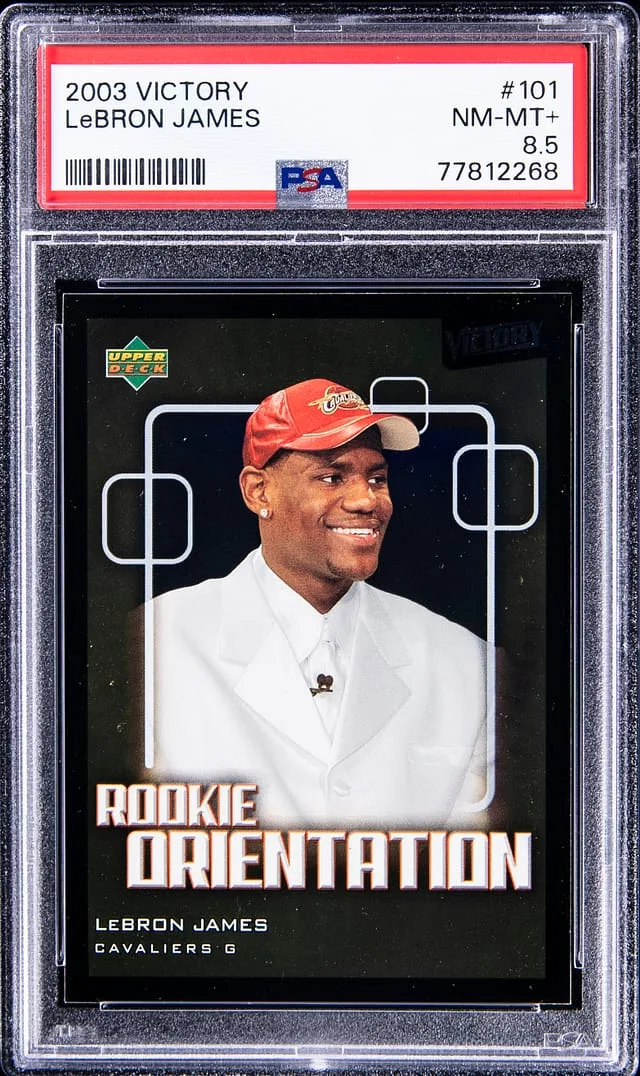 2003-04 UD Victory LeBron James #101 card image