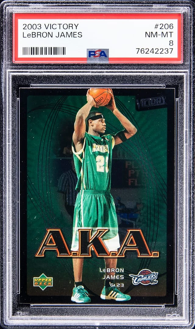 2003-04 UD Victory LeBron James #206 card image