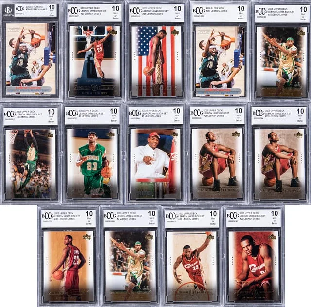 2003-04 Upper Deck and S.I. Kids LeBron James #no-number card image