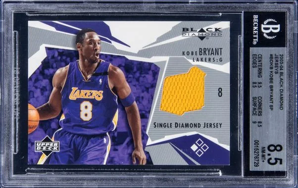 2003-04 Upper Deck Black Diamond Kobe Bryant SP Jerseys #BDKB card image