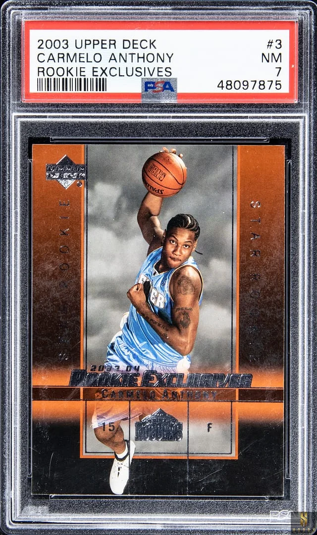 2003-04 Upper Deck Carmelo Anthony Exclusives #3 card image
