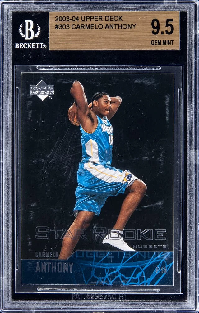 2003-04 Upper Deck Carmelo Anthony #303 card image