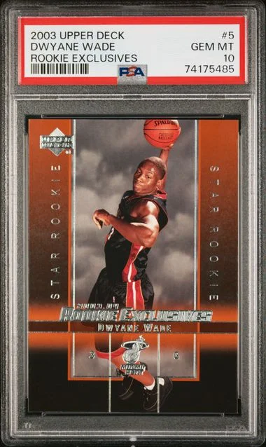 2003-04 Upper Deck Dwyane Wade Exclusives #5 card image