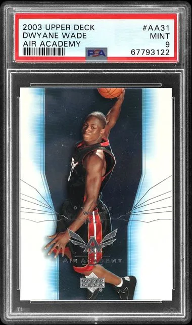 2003-04 Upper Deck Dwyane Wade Air Academy #AA31 card image