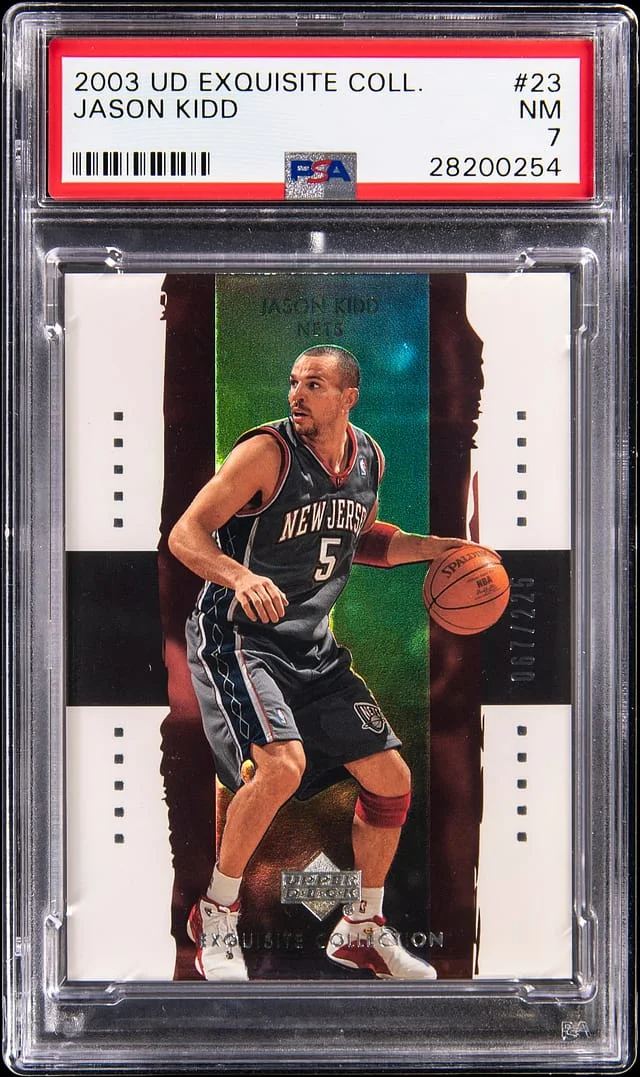 2003-04 Upper Deck Exquisite Collection Jason Kidd #23 card image