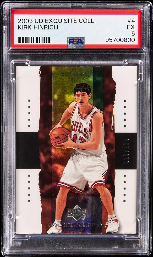 2003-04 Upper Deck Exquisite Collection Kirk Hinrich #4 card image
