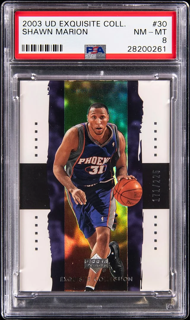 2003-04 Upper Deck Exquisite Collection Shawn Marion #30 card image