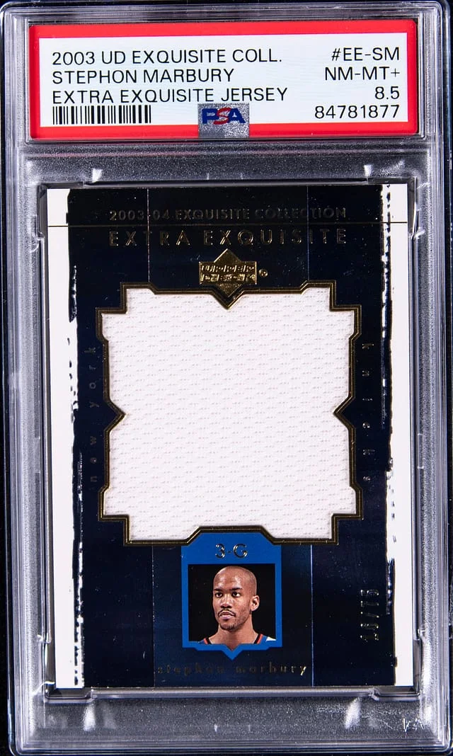 2003-04 Upper Deck Exquisite Collection Stephon Marbury #EE-SM card image