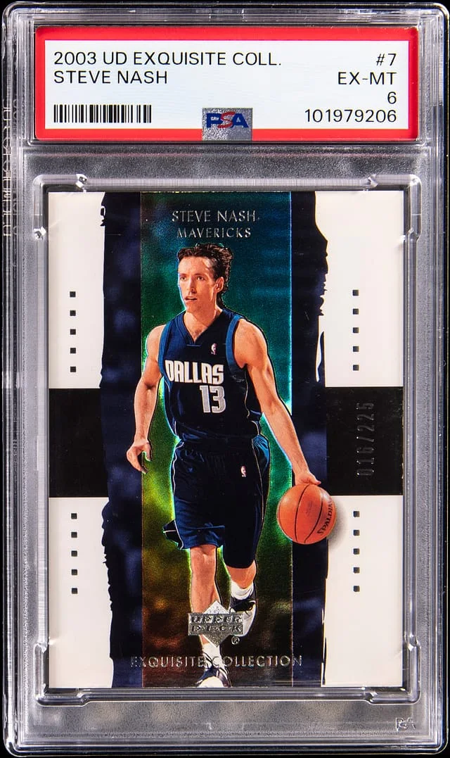 2003-04 Upper Deck Exquisite Collection Steve Nash #7 card image