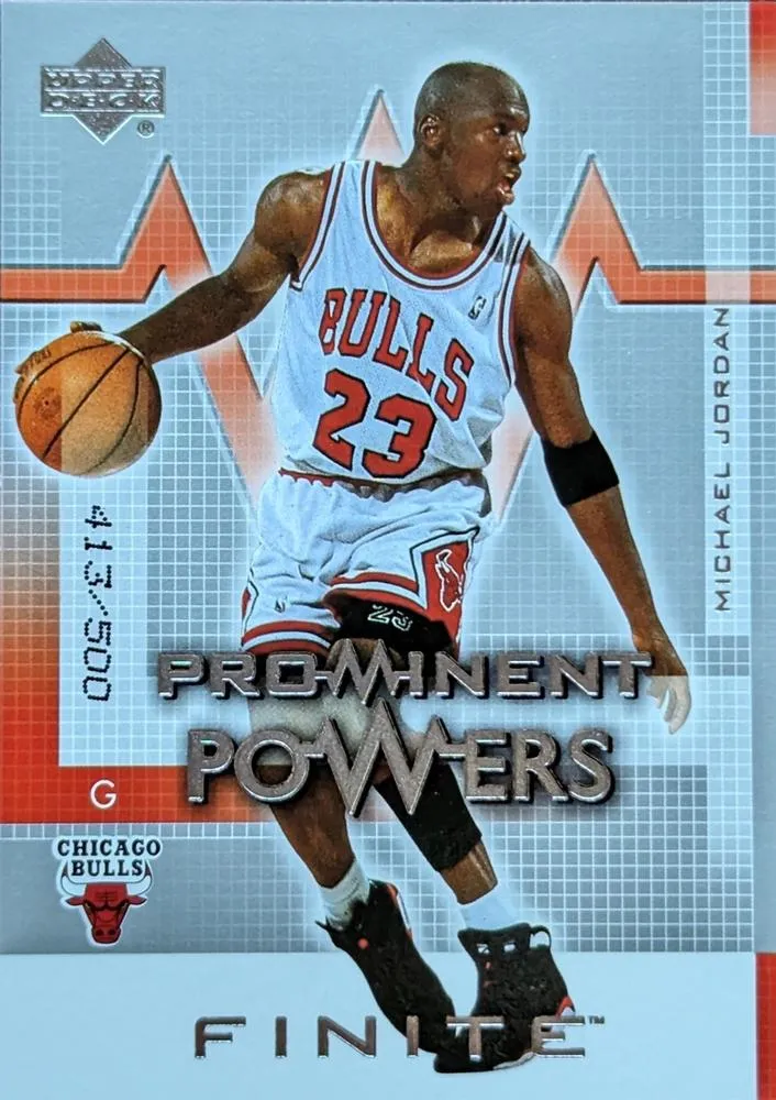 2003-04 Upper Deck Finite Michael Jordan #293 card image
