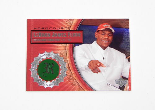 2003-04 Upper Deck Hardcourt Lebron James Floor #LB12 card image