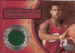 2003-04 Upper Deck Hardcourt Lebron James Floor #LB9 card image