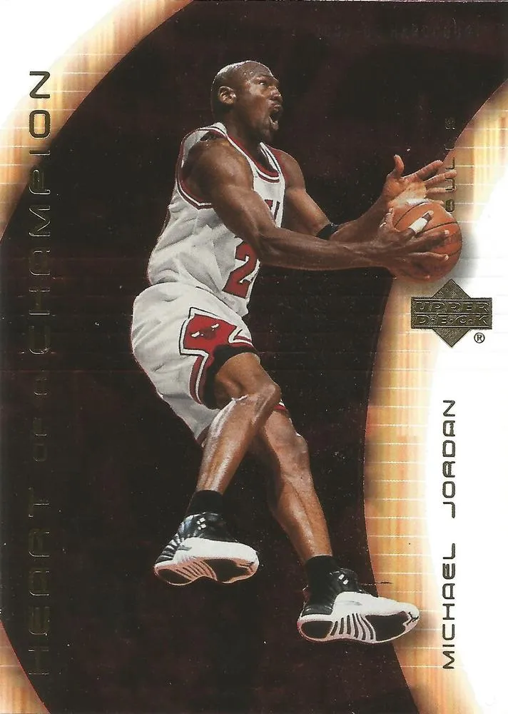 2003-04 Upper Deck Hardcourt Michael Jordan Heart of a Champion #MJ10 card image