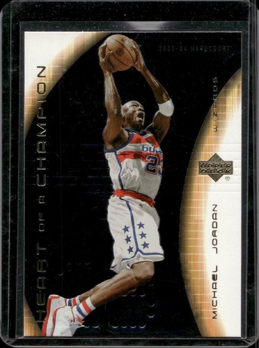 2003-04 Upper Deck Hardcourt Michael Jordan Heart of a Champion #MJ14 card image