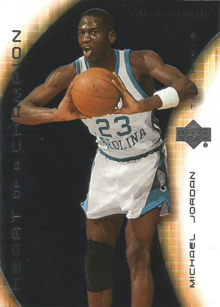 2003-04 Upper Deck Hardcourt Michael Jordan Heart of a Champion #MJ2 card image