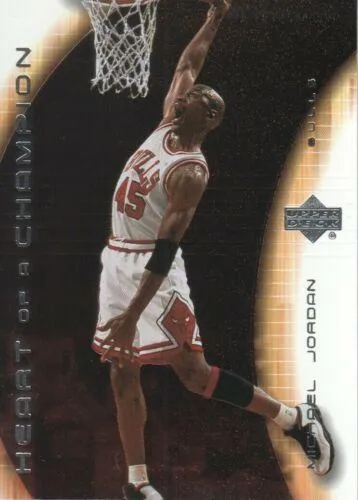 2003-04 Upper Deck Hardcourt Michael Jordan Heart of a Champion #MJ7 card image