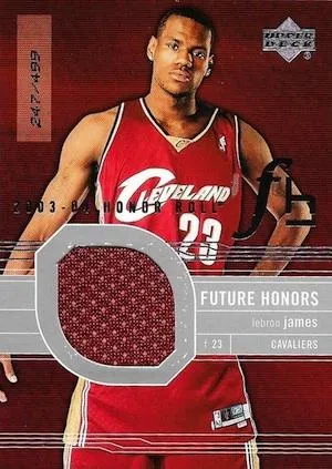 2003-04 Upper Deck Honor Roll Lebron James #106 card image